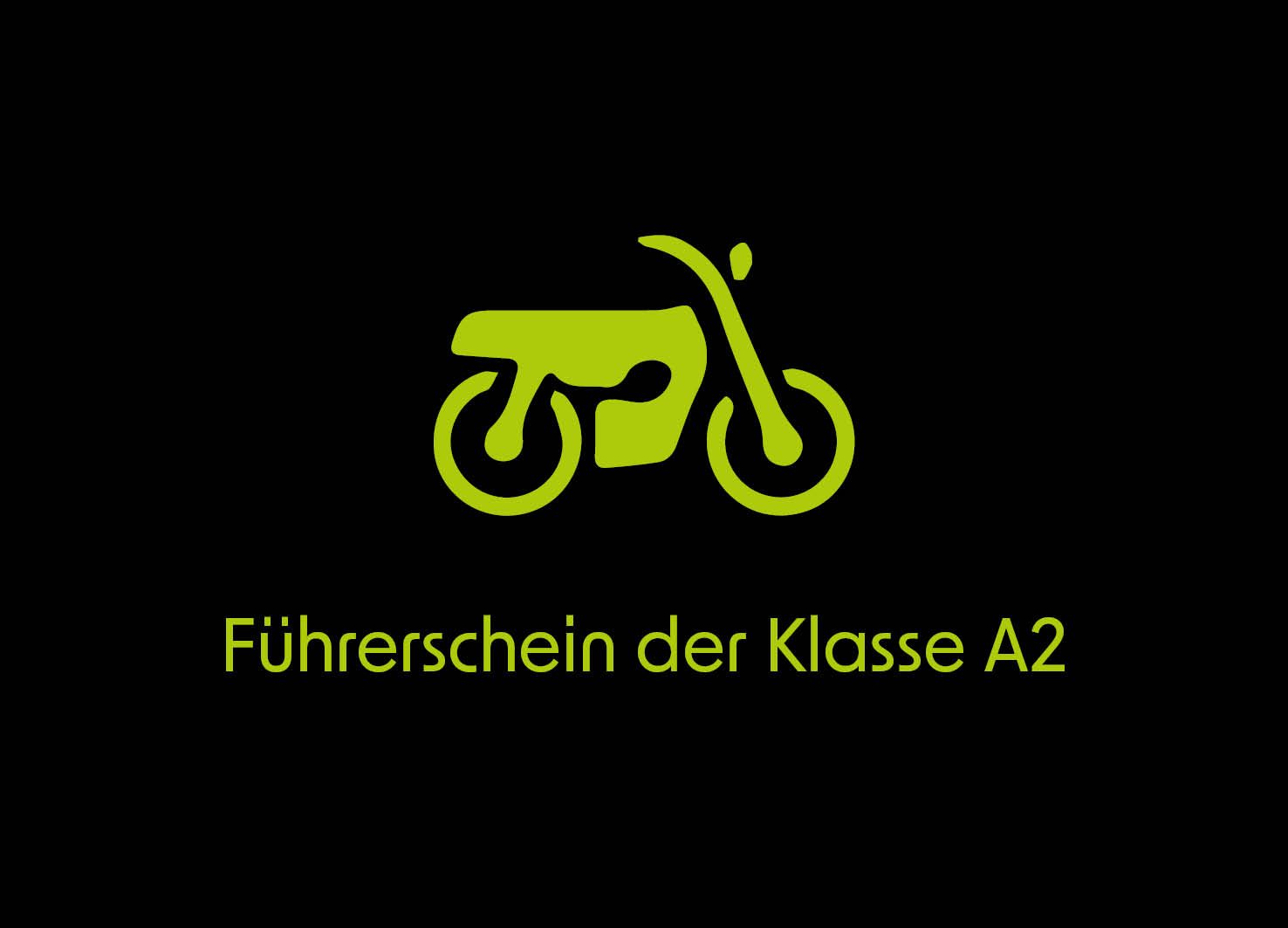 Icon Führerschein der Klasse A2 der Fahrschule Attenberger in Landsberg und Obermeitingen