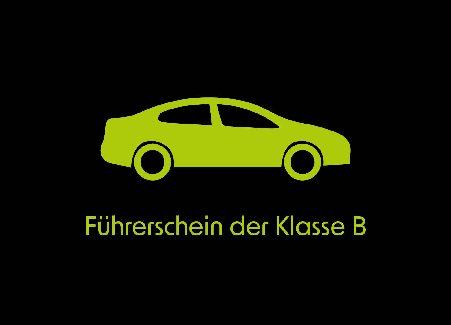 Icon Führerschein der Klasse B der Fahrschule Attenberger in Landsberg und Obermeitingen